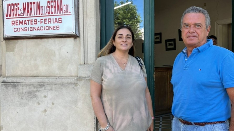 Ana Lisa Leonetti visitó a la consignataria Jorge y Martín de la Serna