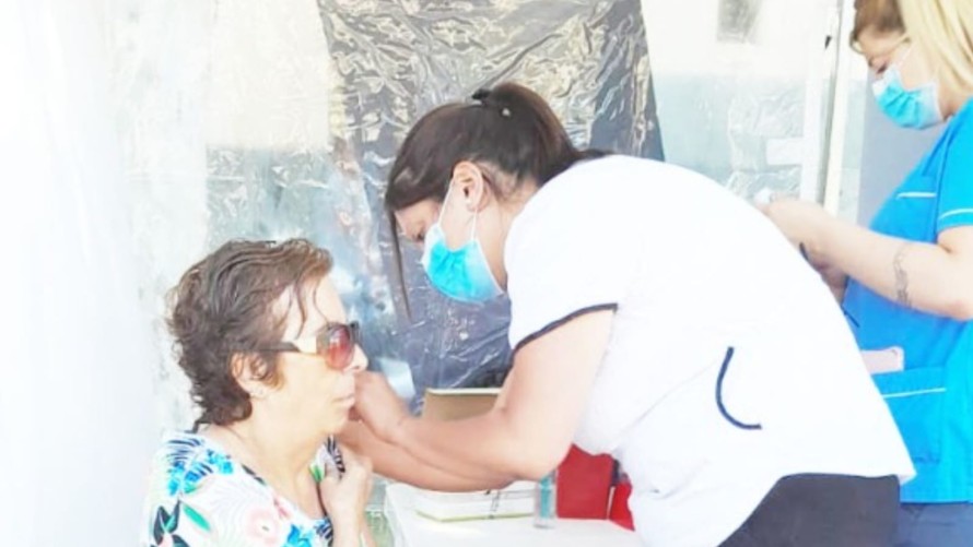 Se vacunaron 360 personas contra el Covid en el Centro Cívico