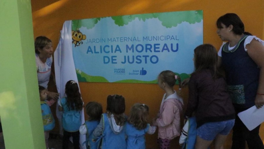 El Jardín Municipal Alicia M. de Justo comenzó el Ciclo Lectivo 2023 en su nuevo edificio