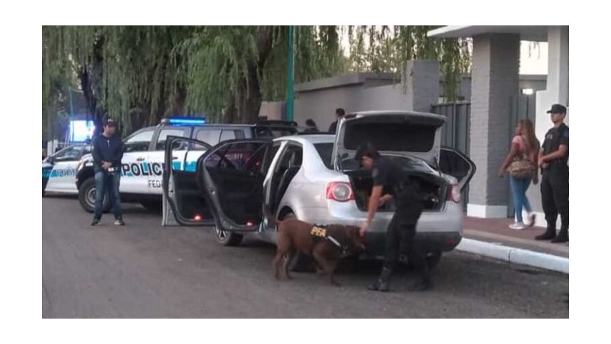 Importante despliegue de la Policía Federal en Bolívar