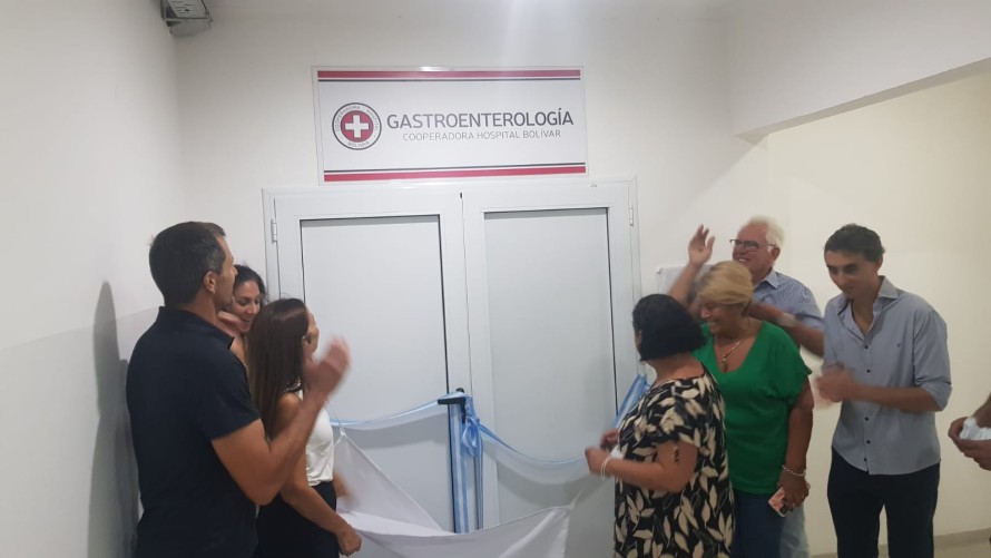 Dejaron inaugurada la Unidad de Endoscopía Digestiva en el Capredoni