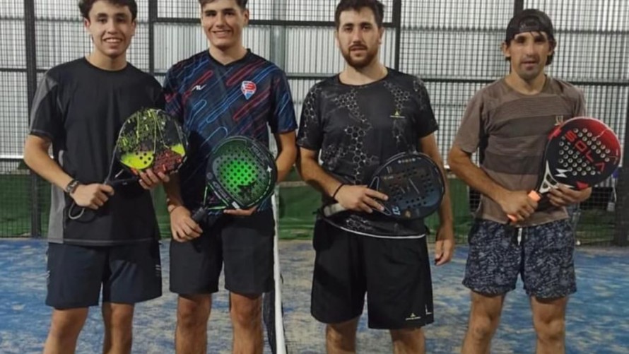 Se jugó la primera fecha del Circuito de Pádel: los campeones de cada categoría