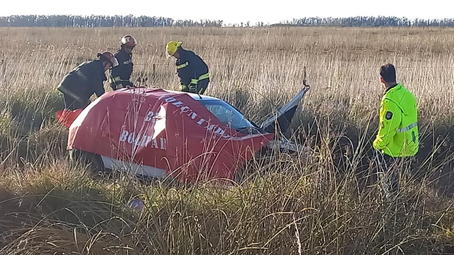 Madre e hija de esta ciudad murieron al despistar el auto en el que viajaban