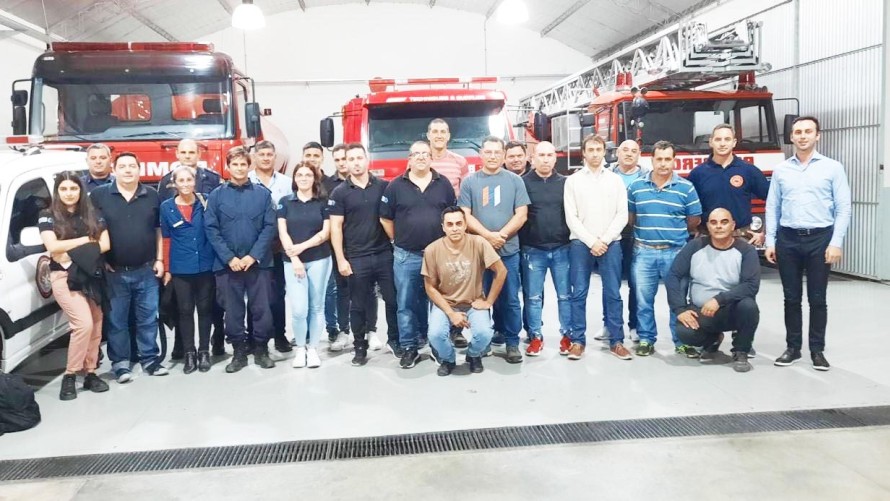 Se reunieron los operadores del sistema de emergencia local