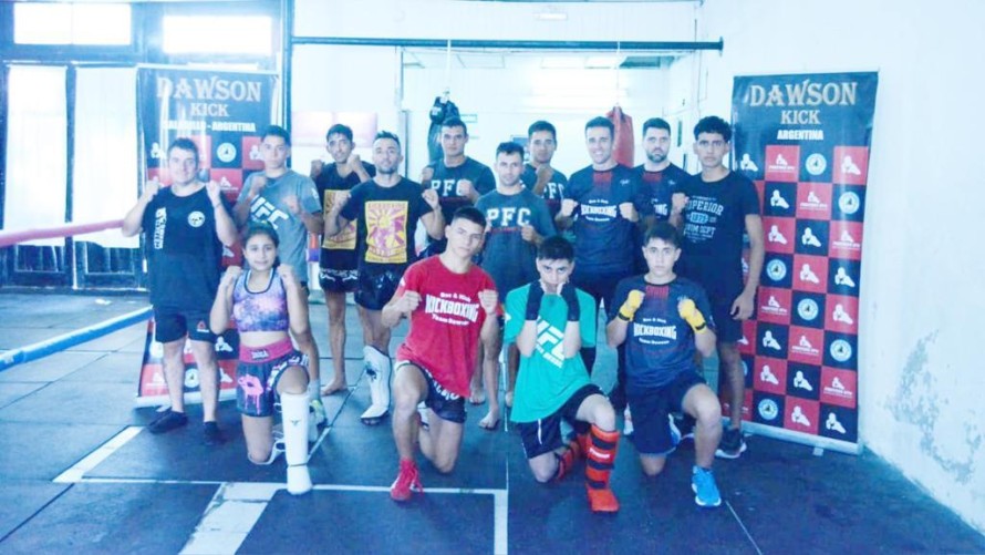 González y sus alumnos asistieron al “Sparring day”