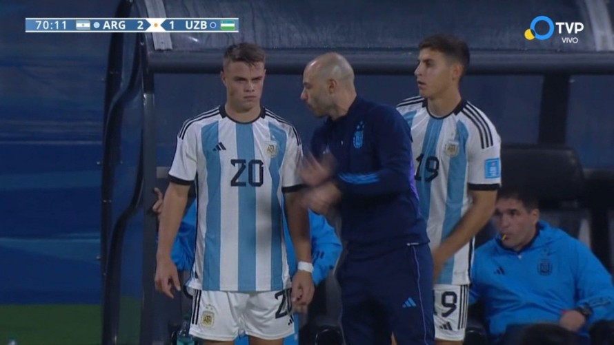 “Nacho” Miramón hizo su debut con Argentina en el Mundial Sub 20