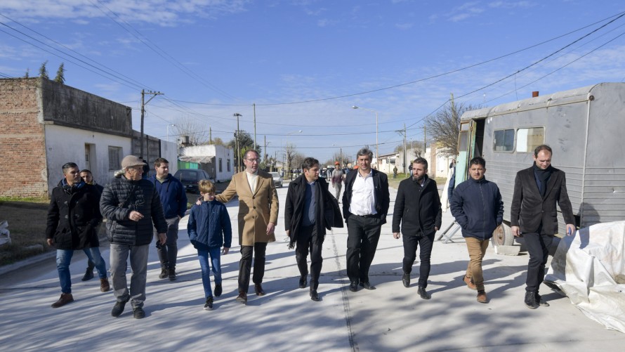 Kicillof inauguró un nuevo Centro de Atención Primaria de la Salud en Henderson