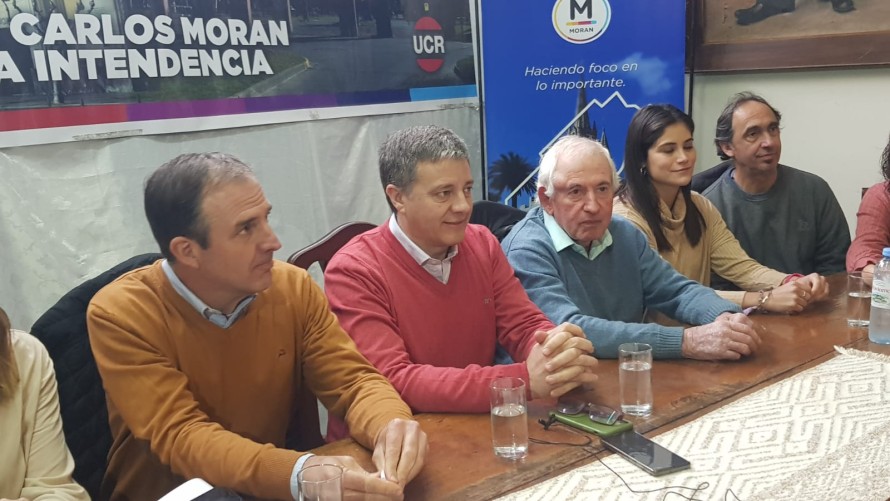 Juan Carlos Morán presentó su lista en sociedad