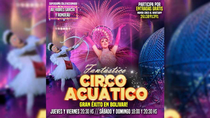 Continúan las exitosas funciones del "Fantástico Circo Acuático"