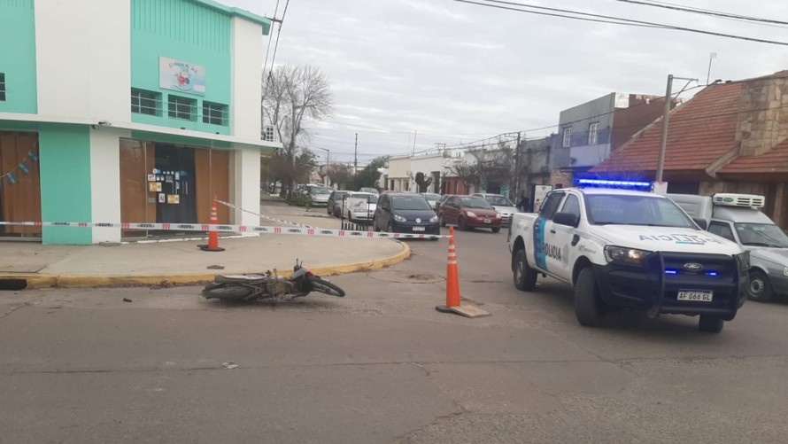 Un hombre fue herido con un arma blanca en plena vía pública