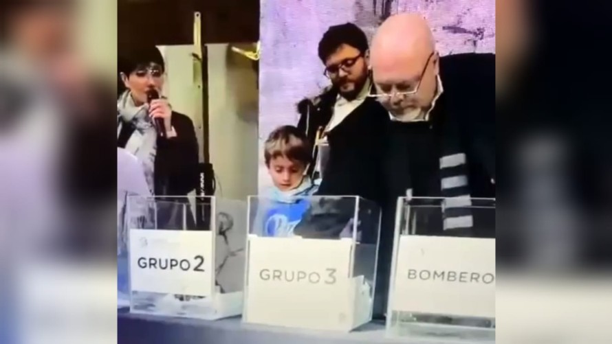 El polémico video del sorteo y una simple explicación