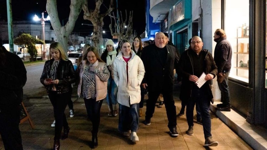 Carolina Píparo estuvo en la inauguración del búnker local de La Libertad Avanza