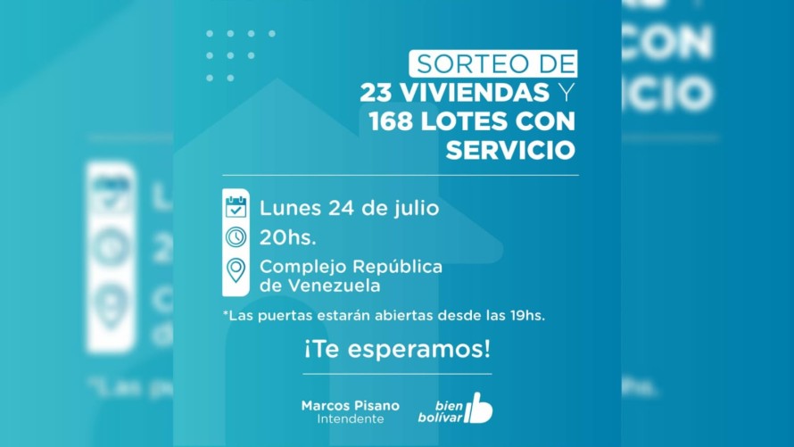 Se realiza un nuevo sorteo de viviendas y lotes