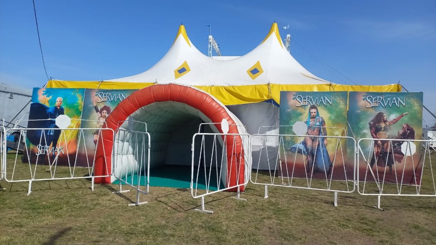 Servian el Circo presenta su última función en Bolívar