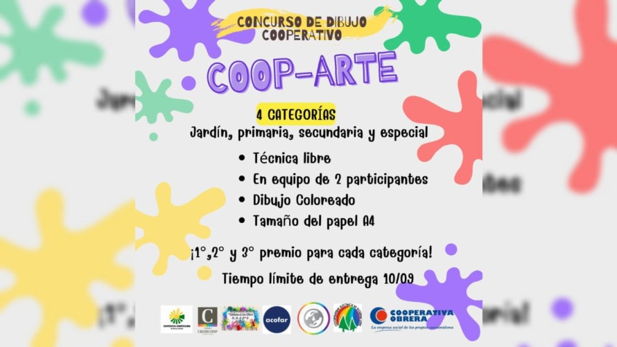 Concurso de arte cooperativo Coop-Arte