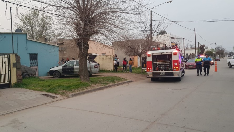 Una niña tuvo que se socorrida por los Bomberos Voluntarios