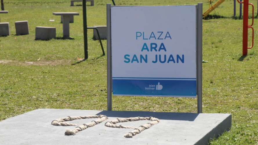 Hundimiento ARA San Juan: el Municipio rindió homenaje a sus tripulantes