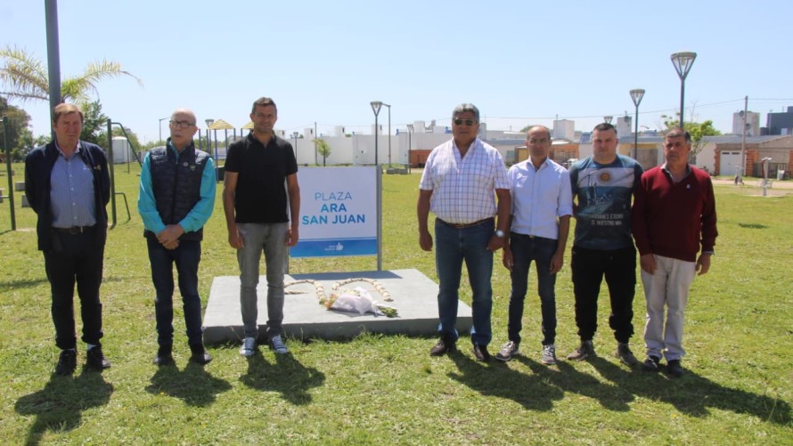 Hundimiento ARA San Juan: el Municipio rindió homenaje a sus tripulantes