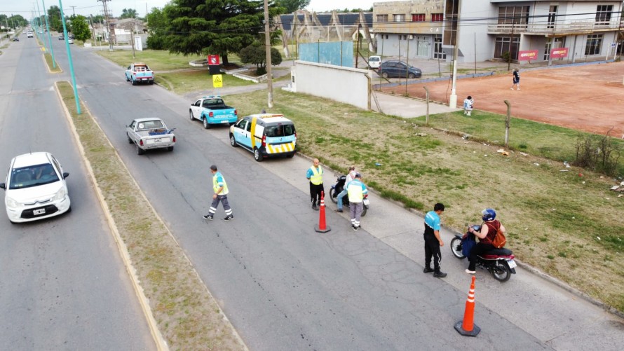 Controles de tránsito: “Vamos a multar y cargar lo que tengamos que secuestrar”