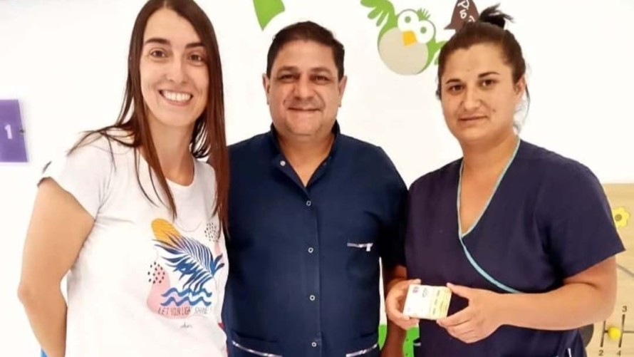 Giselle Reguero fue la ganadora del sorteo del bono contribución