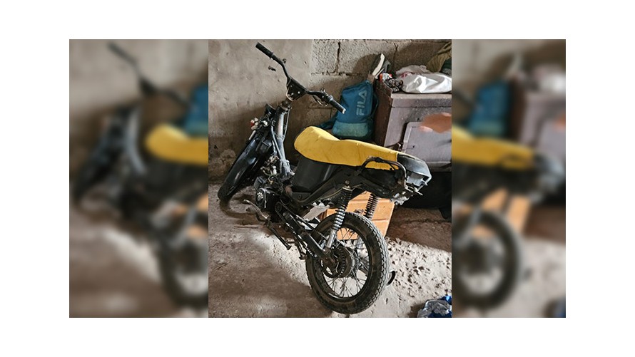 Policía de Urdampilleta recuperó una moto que había sido robada en Daireaux