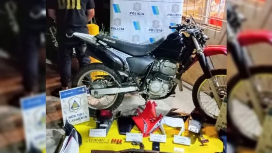 Recuperaron en Olavarría una moto que había sido robada en Bolívar