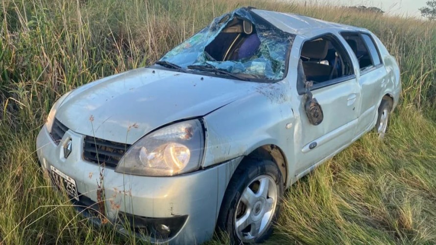 Ruta 226: bolivarense se accidentó cerca de Olavarría