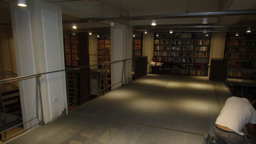 Biblioteca Rivadavia: se viene la inauguración del entrepiso y el puente