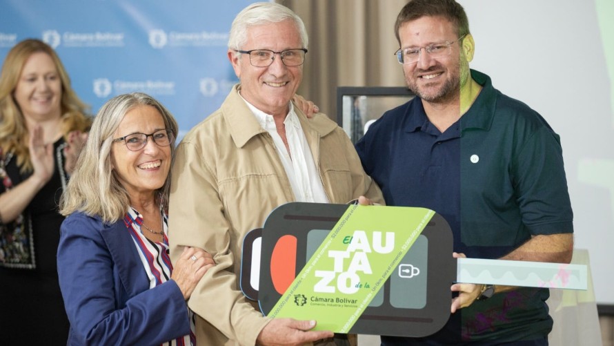 Feliciano Bruno, de Carnicería Bruno, fue el gran ganador de “El autazo de la Cámara”