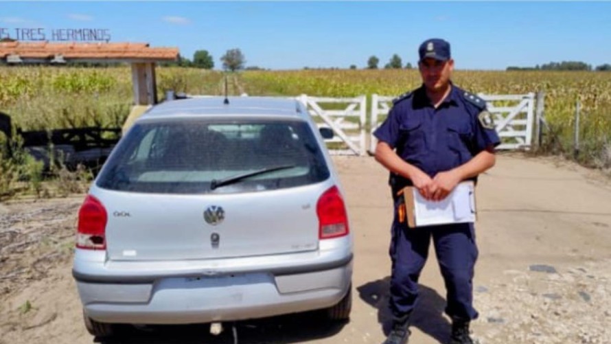 Secuestraron un auto en Urdampilleta que tenía pedido de captura