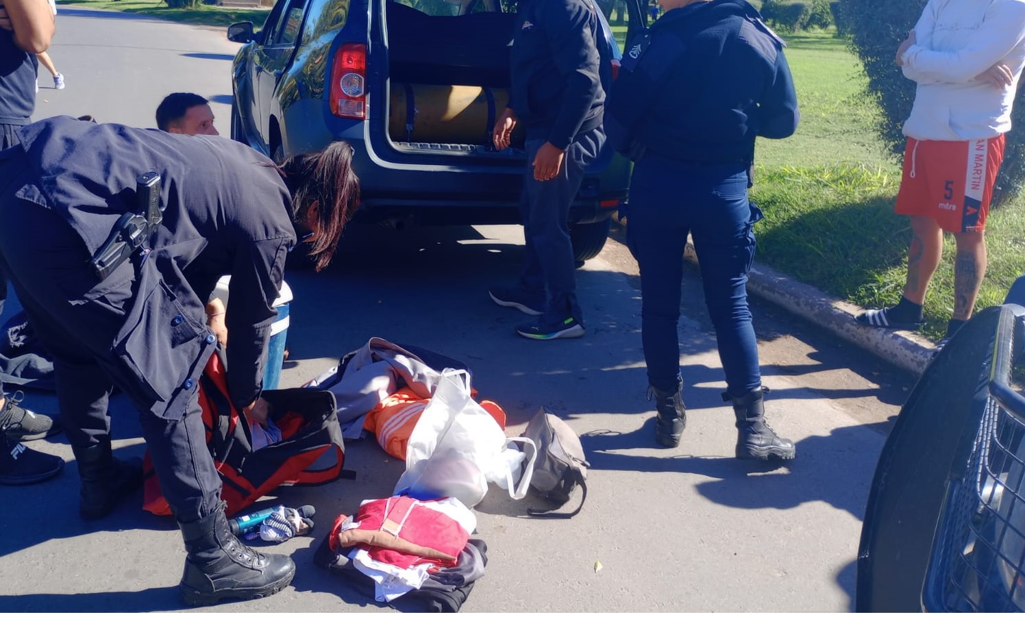 Aprehendieron a un barra brava de San Martín de Mendoza con drogas