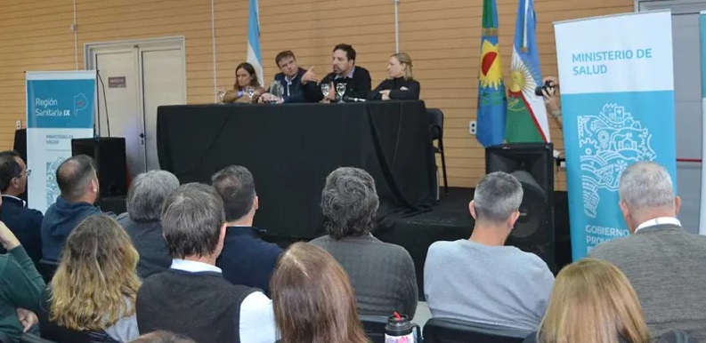 Pisano y Bucca participaron del pre congreso de Salud junto al Ministro Nicolás Kreplak