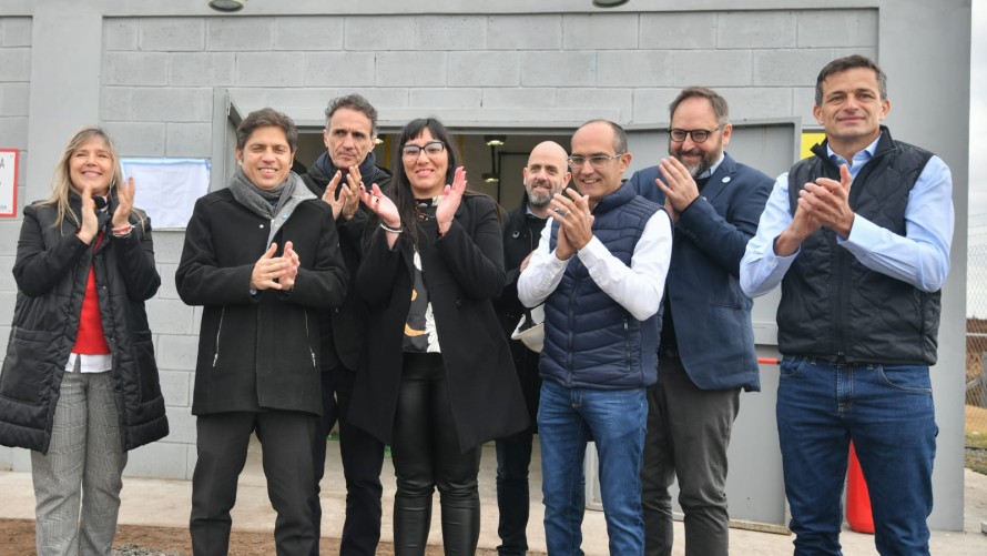 Pisano, Kicillof y Bucca inauguraron la obra de suministro de gas natural en Pirovano