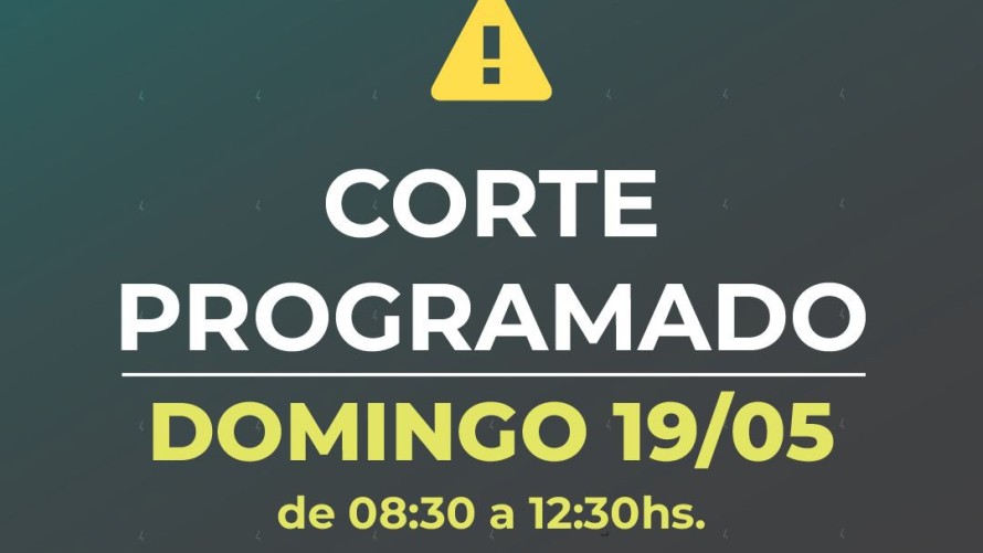 Corte programado para el domingo por la mañana