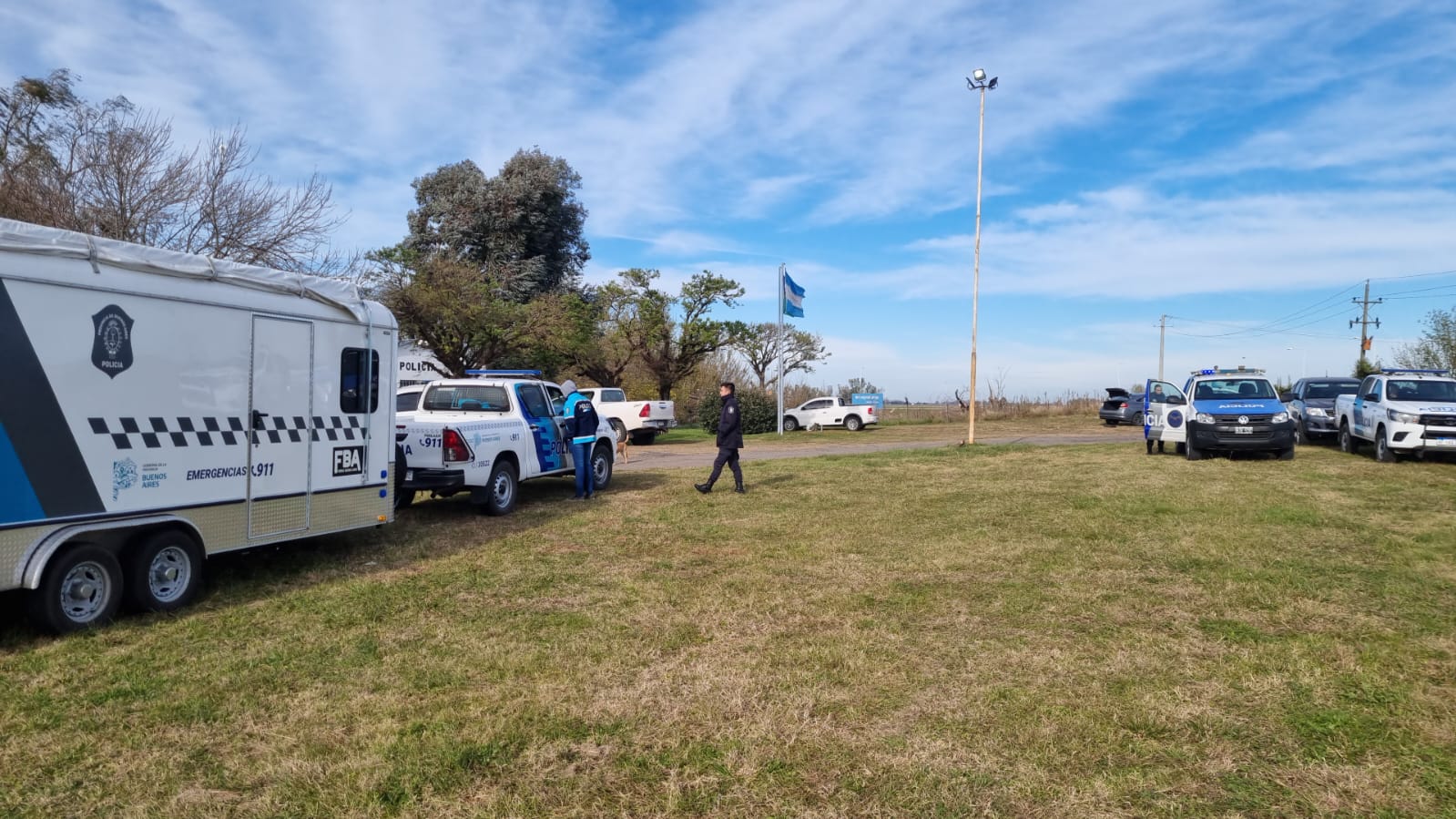 Con drones, siguen buscando a Juan Carlos Woldrik en la cabaña El Rincón