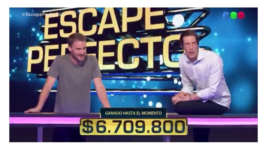 ¡Un dúo urdampilletense brilló en “Escape Perfecto” y ganó cerca de 7 millones!