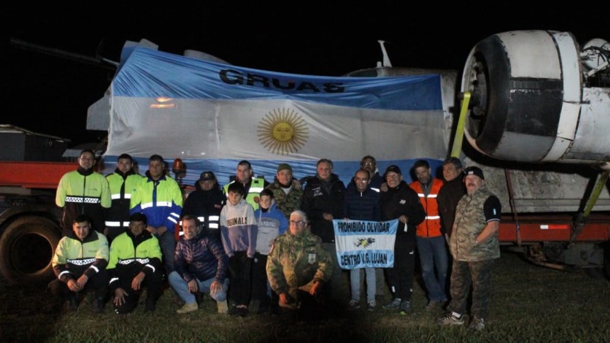 El intendente Pisano recibió al Centro de Veteranos de Guerra de Luján