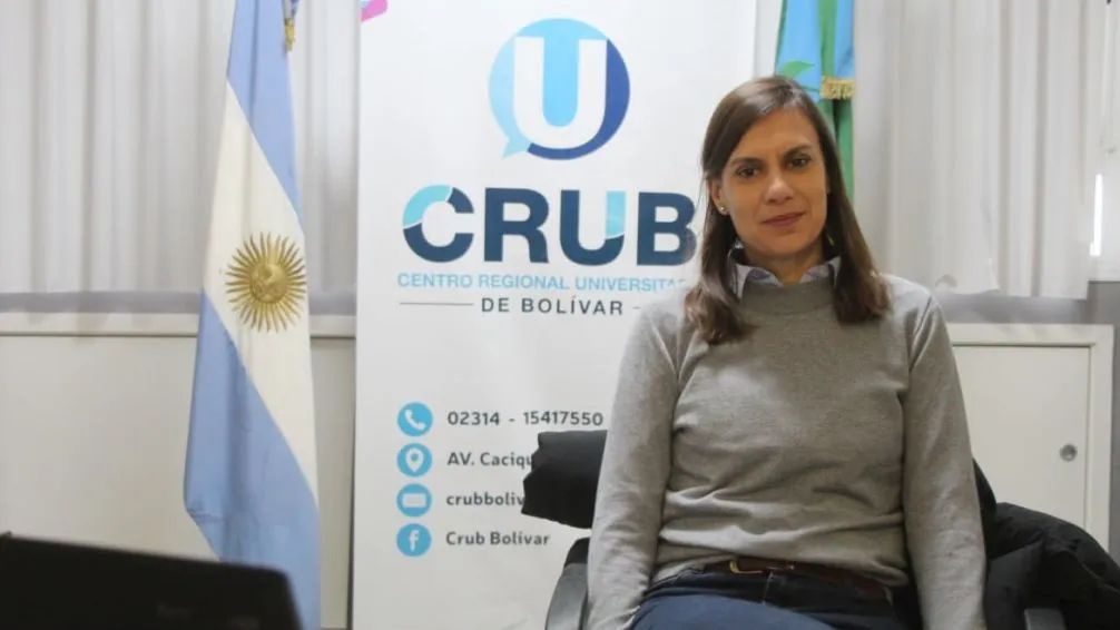 Luciana Romero es la directora de Innovación y Políticas Educativas de la Municipalidad de Bolívar.