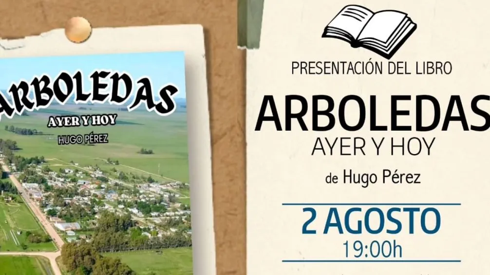 Presentan el libro "Arboledas, ayer y hoy"