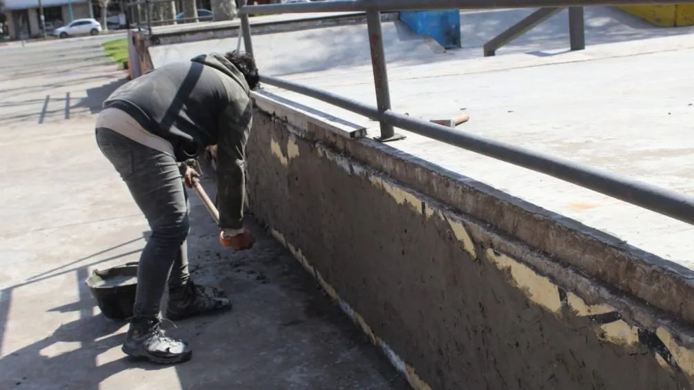 El municipio reacondicionará el skate park de Plaza Mitre