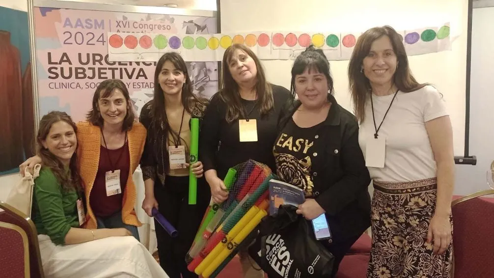 Cecilia Luna coordinó la mesa de comunicaciones libres en el XVII Congreso Argentino de Salud Mental