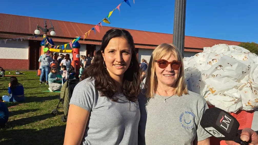 Uniendo Sonrisas hizo lo suyo y centenares de chicos fueron felices dentro de la exposición