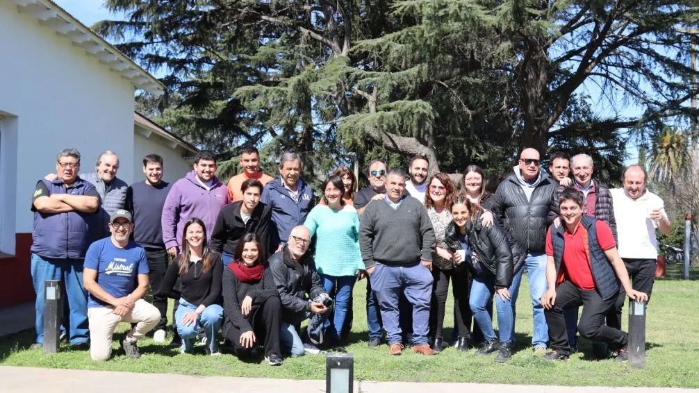 Se realizó el almuerzo de los periodistas en la Expo Rural. 