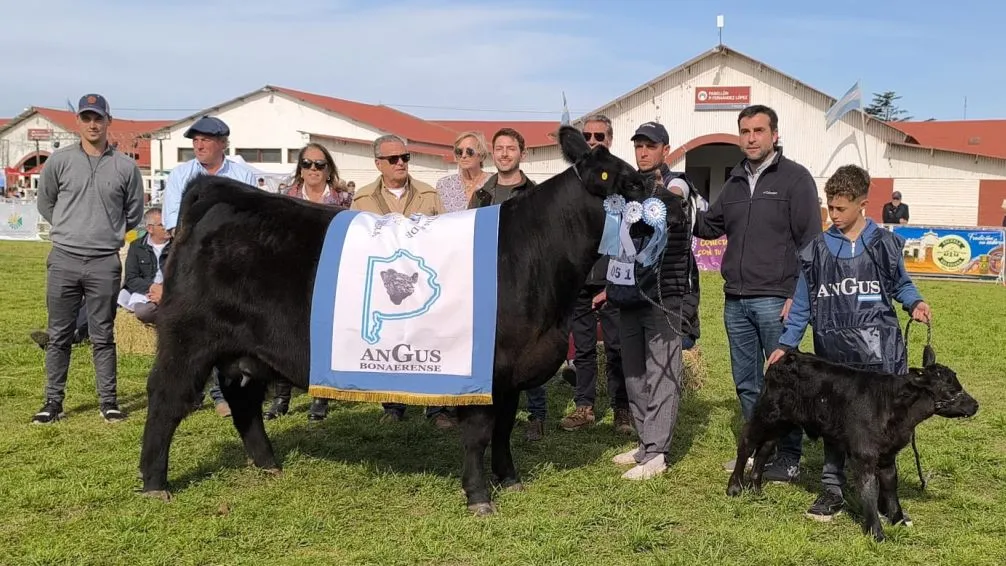 Gran campeona hembra: Cabaña Suyaná, de Darío D’Aloia. 