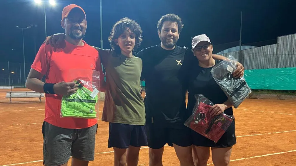 Ignacio Nieto y Silvana Barcia fueron campeones en Clay Tennis Bolívar