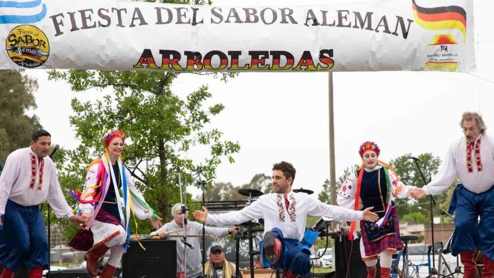 Música y comidas típicas en la séptima celebración alemana en Arboledas