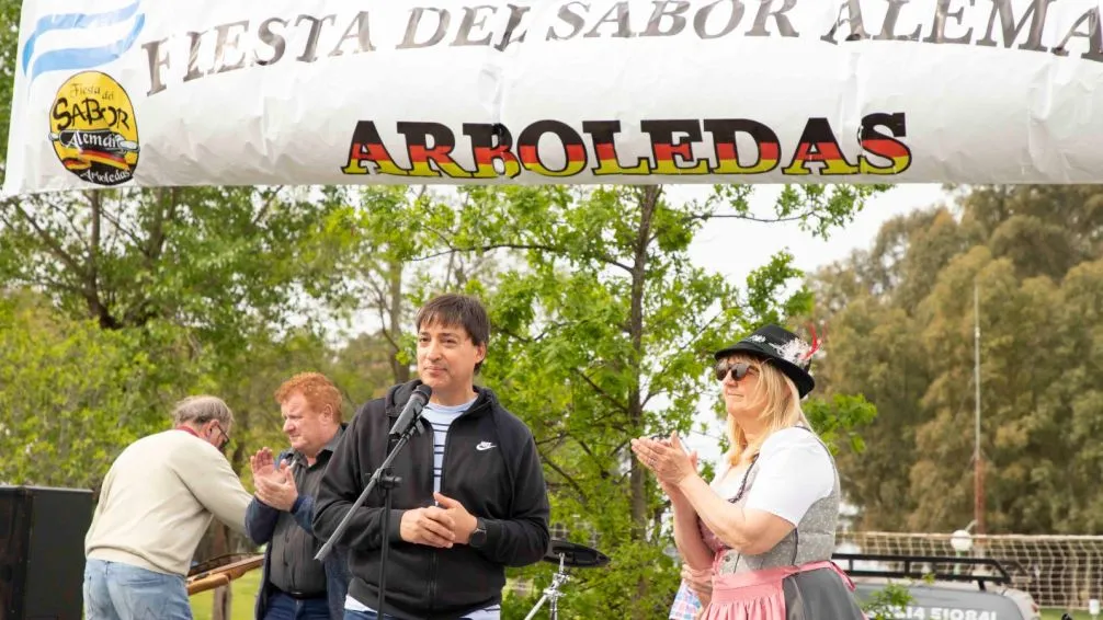 Música y comidas típicas en la séptima celebración alemana en Arboledas