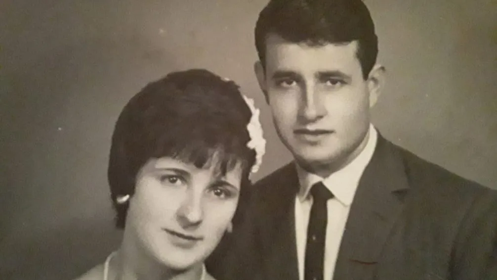 1964. Herrera Vegas. Teresa y Hugo, recién casados. Toda una vida juntos. El covid se los llevó.