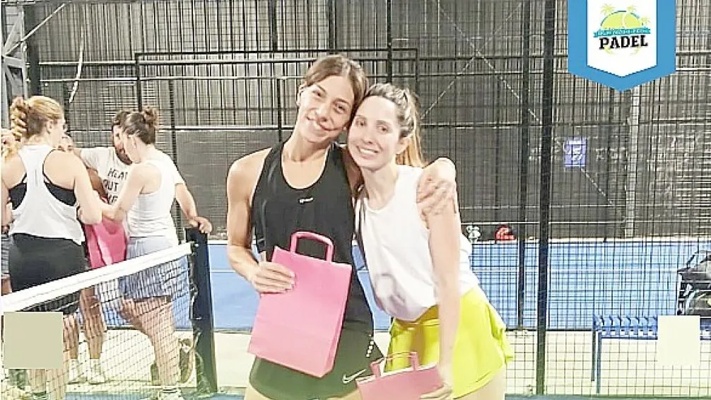 La categoría Sexta Damas fue para la dupla Micaela Novelli y Mariana Parada.