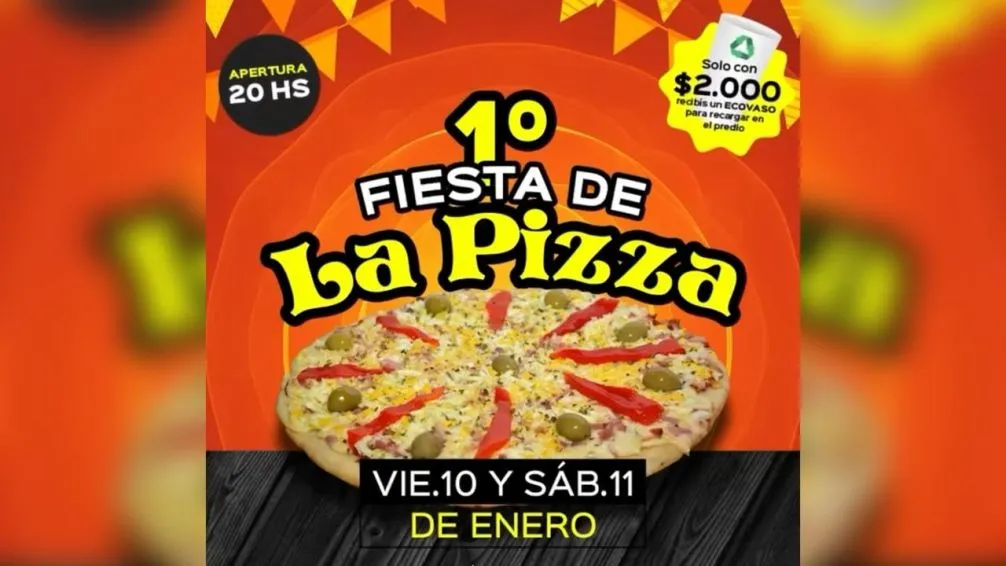 ¡Comienza hoy la Fiesta de la Pizza! Todo lo que tenés que saber